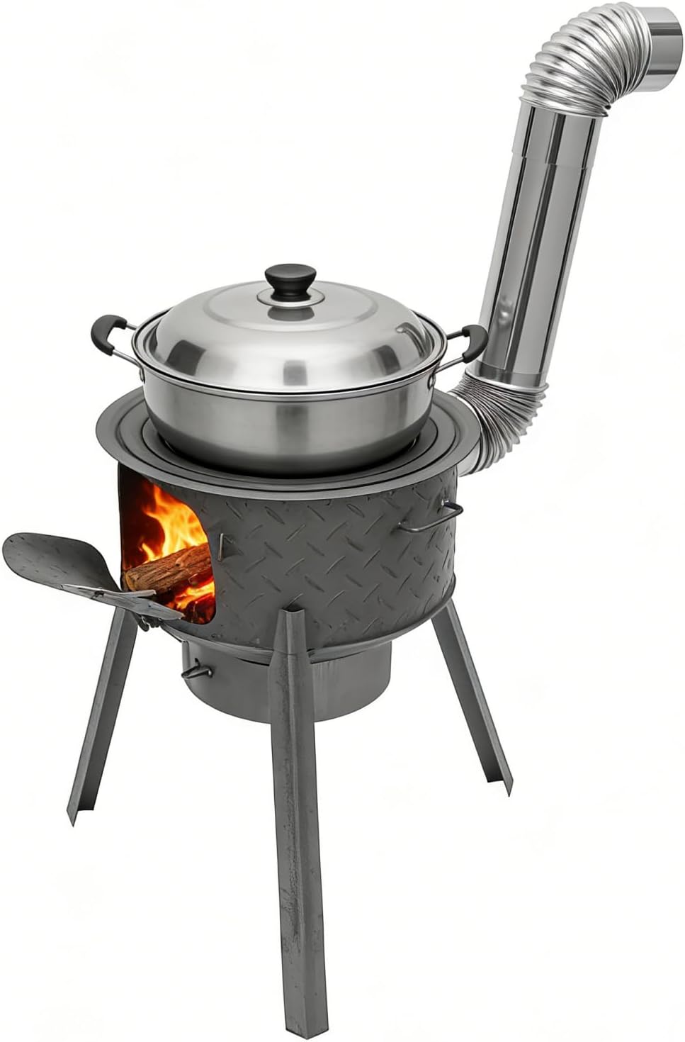 Tragbarer Holzofen für Camping – Camping Cooking Wood Stove Bewertung und Preis